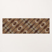 Tapis De Yoga Peachy Ikat 3 (Dos (Horizontal))