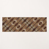 Tapis De Yoga Peachy Ikat 3 (Devant (Horizontal))