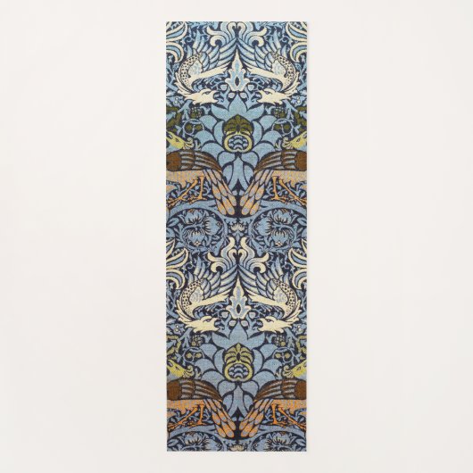 Tapis De Yoga Peacock et Dragon, William Morris (Devant)