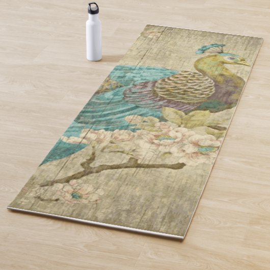 Tapis De Yoga Peacock - Yogamat (En situation)
