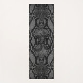 Tapis De Yoga Peau de serpent gris (Devant)