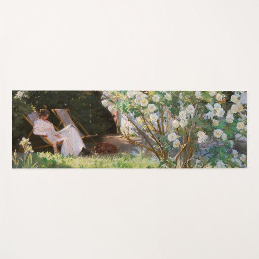 Tapis De Yoga Peder Severin Kroyer - Roses (Devant (Horizontal))