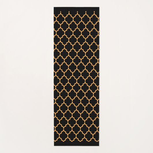 Tapis De Yoga Peigne noir (Devant)