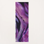 Tapis De Yoga Peinture acrylique marbrée Abstraite Parties scint (Devant)