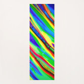 Tapis De Yoga Peinture arc-en-ciel Abstraite (Devant)