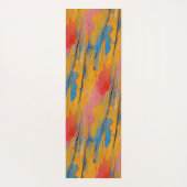 Tapis De Yoga Peinture colorée (Dos)