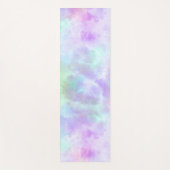 Tapis De Yoga Peinture d'aquarelle Pastel Rainbow Cravate-Dye (Devant)