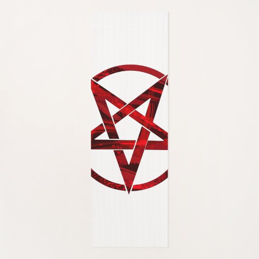 Tapis De Yoga Pentagram Red Devil (Devant)
