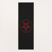 Tapis De Yoga Pentagram Red Devil (Dos)