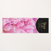 Tapis De Yoga Peony Close Up - Yoga Mat (Devant (Horizontal))