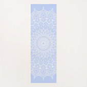 Tapis De Yoga Periwinkle Mandala - Bora in Juniper Berry (Devant)