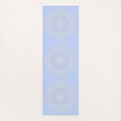 Tapis De Yoga Periwinkle Mandala - Bora in Juniper Berry (Dos)