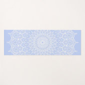 Tapis De Yoga Periwinkle Mandala - Bora in Juniper Berry (Devant (Horizontal))