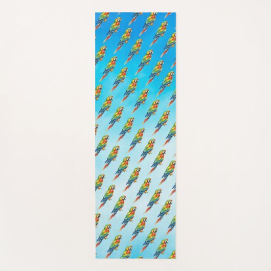 Tapis De Yoga Perroquet (Devant)