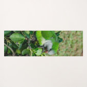 Tapis De Yoga Perroquet vert (Dos (Horizontal))