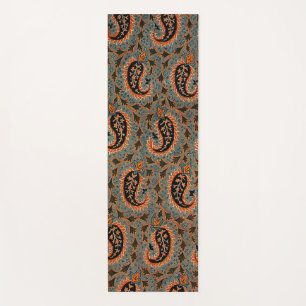 Tapis De Yoga Persan Oriental, Motif Paisley Turc