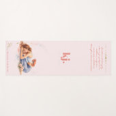 Tapis De Yoga Personalized Illustrated Cancer Zodiac Quote (Devant (Horizontal))