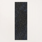 Tapis De Yoga Personalized Illustrated Libra Zodiac Quote (Dos)