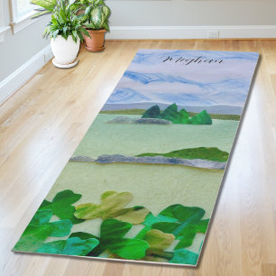Tapis De Yoga Personalized Landscape