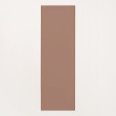 Tapis De Yoga Personalized Modern Brown Simple Checkered Pattern (Dos)