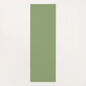 Tapis De Yoga Personalized Modern Green Simple Checkered Pattern (Dos)