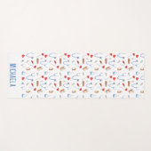 Tapis De Yoga Personalized Nurse Medicine Equipment Pattern (Devant (Horizontal))