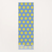 Tapis De Yoga Personnalisable Happy Sun Motif (Devant)