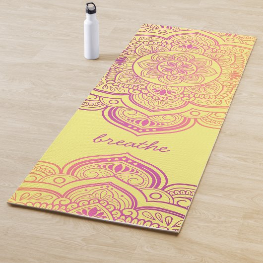 Tapis de Yoga Personnalisé Auri Mandala