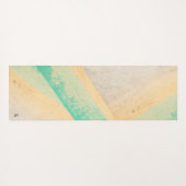 Tapis De Yoga Personnalisé Chic textuel (Dos (Horizontal))