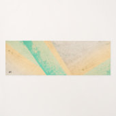 Tapis De Yoga Personnalisé Chic textuel (Devant (Horizontal))