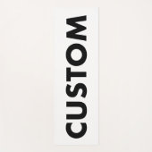 Tapis de Yoga personnalisé - impression recto vers (Devant)