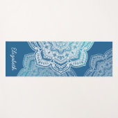 Tapis de Yoga Personnalisé Mandala Eira (Devant (Horizontal))