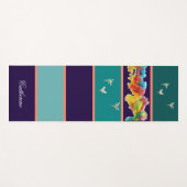 Tapis De Yoga Personnalisé moderne (Devant (Horizontal))