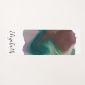 Tapis De Yoga Personnalisé Moderne Style Abstrait (Devant (Horizontal))