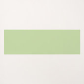 Tapis De Yoga Personnalisé Monogramme Floral (Dos (Horizontal))