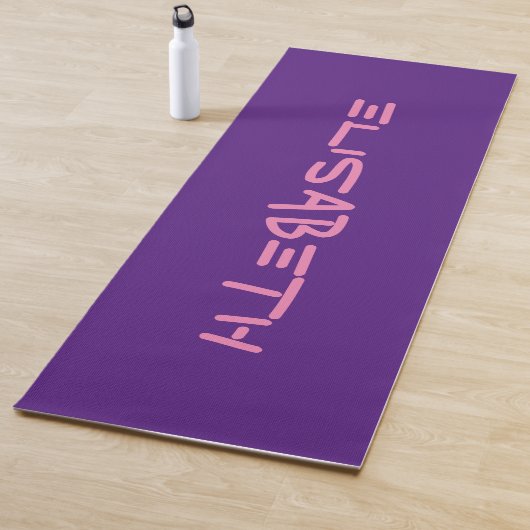Tapis De Yoga Personnalisé sur mesure - Modèle Elisabeth 1 (En situation)