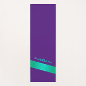 Tapis De Yoga Personnalisé sur mesure - Modèle Elisabeth 2 (Devant)