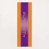 Tapis De Yoga Personnalisé sur mesure - Modèle Elisabeth 4 (Dos)