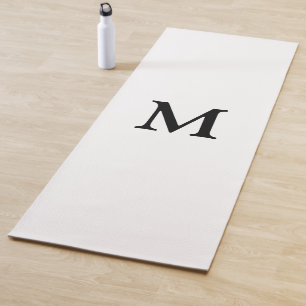 Tapis De Yoga personnalisez avec votre monogramme