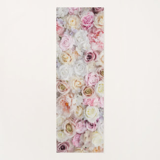 Tapis De Yoga Pétales et paix - Blush Floral Yoga Mat