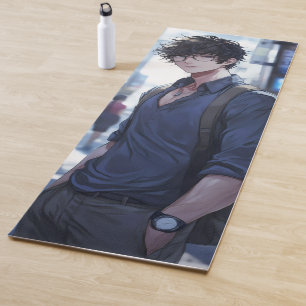 Tapis De Yoga Petit Homme Anime