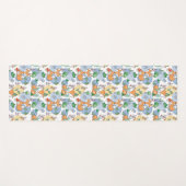 Tapis De Yoga Petit motif mignon de Fox (Devant (Horizontal))