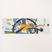 Tapis De Yoga Petits Mondes IV, Abstraits, Wassily Kandinsky (Dos (Horizontal))
