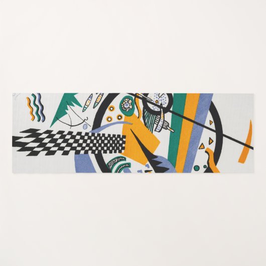 Tapis De Yoga Petits Mondes IV, Abstraits, Wassily Kandinsky (Devant (Horizontal))