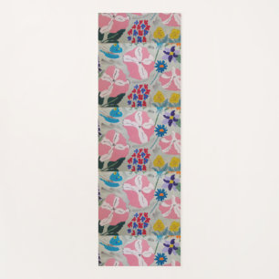 Tapis De Yoga Pétunia et fleurs d'été