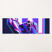 Tapis De Yoga Pharaon Synthwave (Devant (Horizontal))