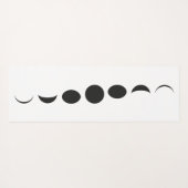 Tapis De Yoga Phase de la Lune (Dos (Horizontal))