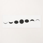 Tapis De Yoga Phase de la Lune (Devant (Horizontal))
