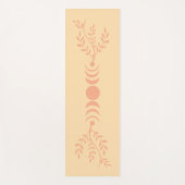 Tapis De Yoga Phases de la lune de jardin (Devant)