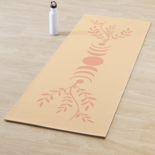 Tapis De Yoga Phases de la lune de jardin (En situation)